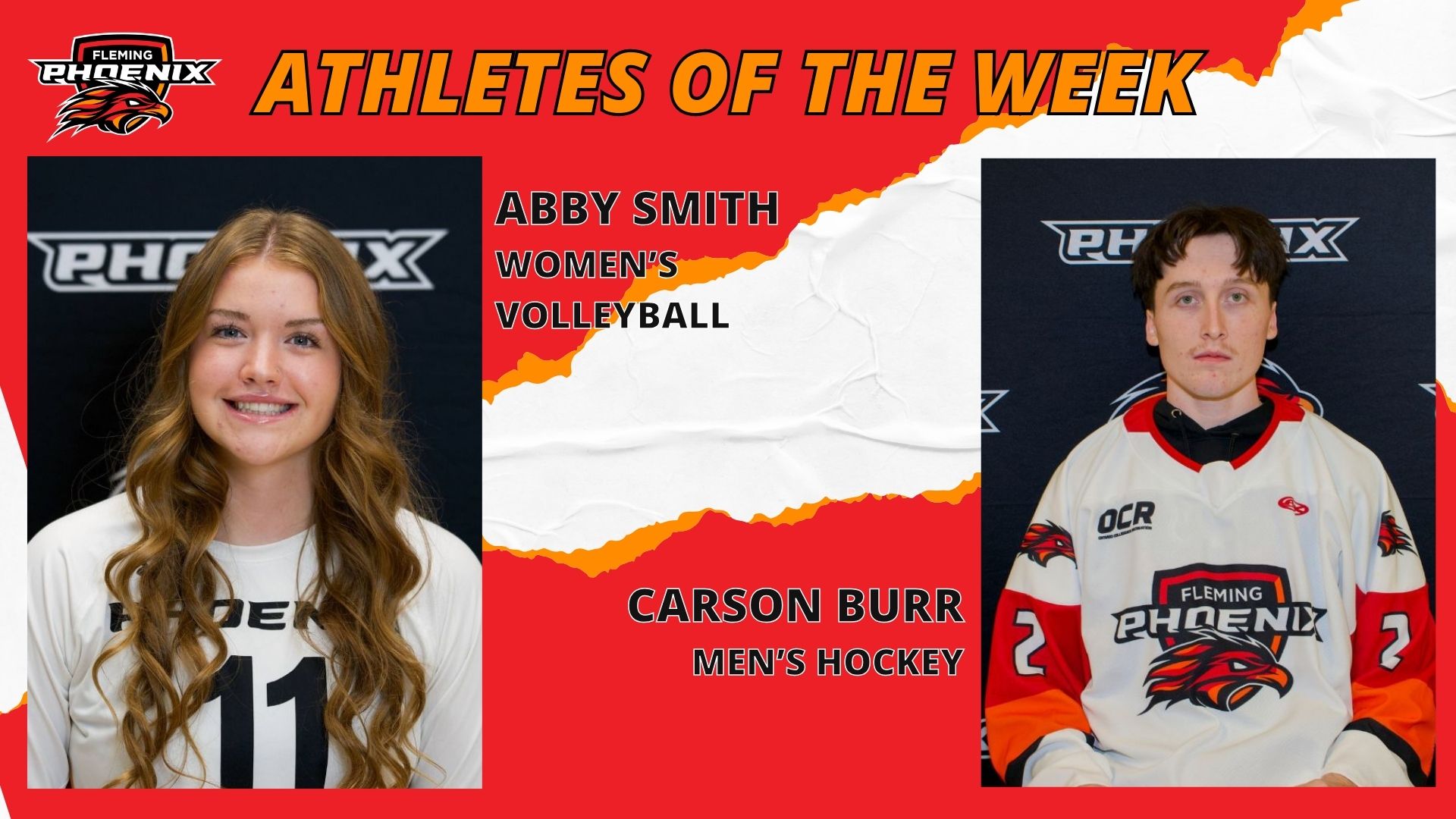 Athletes of the Week